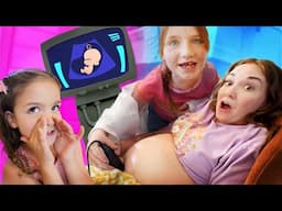 🩷 BABY GiRL or BABY BOY 🩵 our MiNi DOCTORS Adley Niko and Navy help us find out brother or sister