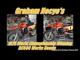 Graham Noyce's 1979 World Championship RC500 Honda