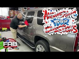 Wash & Talk Ep 2! Viewer Submitted Questions Answered