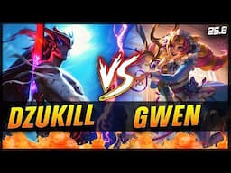Dzukill - Yone vs Gwen TOP Patch 25.8 - Yone Gameplay