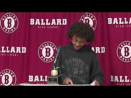 ExCEL Ceremony -- Jerren Beasley, Ballard High School
