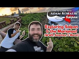 Exploring Saipan, CNMI, USA (WWII, Beaches, Food, & More!) - Adam Koralik