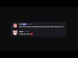 Evil's DM To Toma