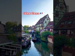 Colmar, France! 🇫🇷✨ #colmar #france #travel #nature