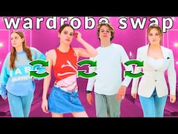 4 SIBLINGS SWAP WARDROBES Challenge By The Norris Nuts