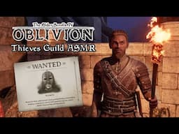 Oblivion Remastered ASMR 💎 Joining the Thieves Guild 💰 Tingly Whispering