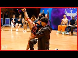 🐉 Brazilian Zouk Dance by Leandro Nascimento & Thayná Trovick 🔥 Pro Jack & Jill | Zouk Conexao Fest