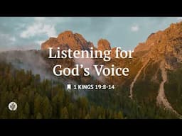 Listening for God's Voice | Audio Reading | Our Daily Bread Devotional | May 1, 2025