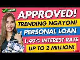 😮 SOBRANG LEGIT!!! LOW INTEREST PERSONAL LOAN ✅ UP TO 36 MONTHS | FREE ASSISTANCE