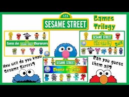Sesame Street Games Trilogy: Guess, Quiz, and Choose!
