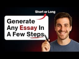 Instantly Generate High-Quality Essays with Textero - a Smart AI Tool