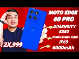 Moto Edge 60 Pro is Officially Here 🔥 Moto Edge 60 Pro Price in India & Specs | Flagship Killer?