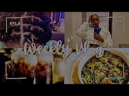 Days in my life in Poland: African hair saloon | trying Nigerian food for the first time| party time