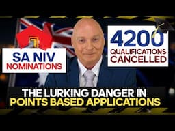 Australian Immigration News 14th June. Points Visa Application Forms Danger + 4200 shocked students