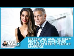 George Clooney Claims He's Never Argued With Wife Amal | On Air with Ryan Seacrest