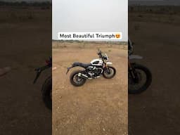 Most Beautiful Triumph😍 ft. New Triumph Scrambler 400 XC