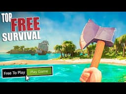 Top 10 FREE Open World Survival Games 2025 (NEW)