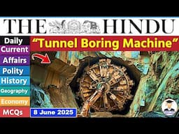 8 June 2025 | The Hindu Newspaper Analysis | 8 June 2025 Current Affairs Today | Editorial Analysis