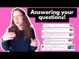 Replying to your questions! 🫵🏼🧶🔥