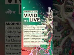 Crank up the volume… #VividLIVE returns from 23 May! 🎶 #Sydney #VividSydney