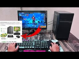 ₹6000 low-end chipest full ff gaming PC 🖥 ⌨️  🖱setup online flipkart | DZAB ENTWINO INTECHVISION PC