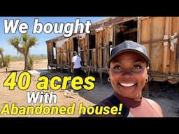 WE PURCHASED THIS ABANDONED PROPERTY FOR CHEAP!!!
