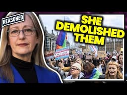 Helen Joyce SHREDS Supreme Court Protesters in Just ONE Minute!