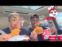 AMERICANS TRY JOLLIBEE FOR THE FIRST TIME!(SPICY CHICKEN JOY, JOLLIBEE SPAGHETTI, BURGER, MANGO PIE)