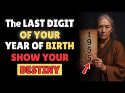 What the Last Digit of Your Birth Year Means WILL SURPRISE YOU | Buddhism Philosophy