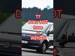 The T7 Does NOT Have a Wet Belt #camper #campervan #t7