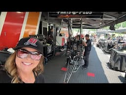 LIVE cam Rick Ware Clay Millican Top Fuel pit #race #racer #racecar #dragracing #nhra