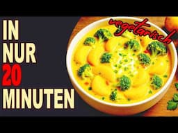 Lecker, gesund und schnell: Kartoffel-Broccoli-Pfanne mit cremiger Soße! - vegetatisch