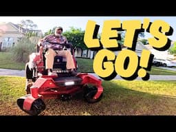 Skip it if you like, I'll take it Weekly Vs bi-weekly lawn mowing customers
