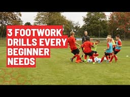 3 Essential Soccer Drills for Beginners to Master Footwork Fast | by Advance.Football