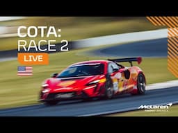 LIVE I Race 2 I COTA I McLaren Trophy America 2025