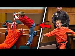 Kids Attack Their Parents' Killers in Court!...