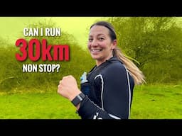 Running 30km for the FIRST TIME ever - London Marathon Prep
