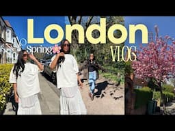 Spring diaries 🌸: Spring in London 🌷 wholesome brunch catch ups, Sunday roast & city life vlog