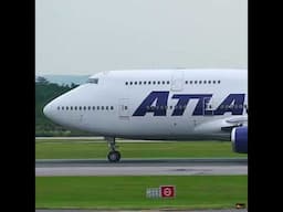 Atlas RARE Departure from Manchester Airport ✈️