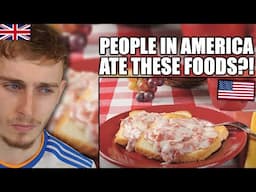 Brit Reacts to Old-School American Comfort Foods