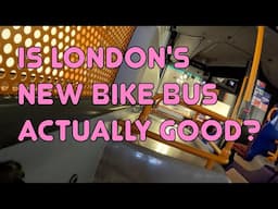 🚲 Is London's new bike bus actually good? How to cycle from Greenwich to City Hall