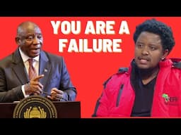 Ramaphosa's National Dialogue Scam Exposed by EFF | ANC Rep Stumbles Over National Dialogue