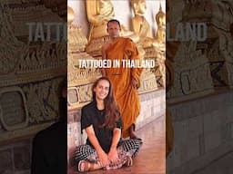 Tattooed in Thailand 🇹🇭 #thailand #thaitattoo