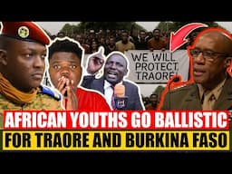 Rise of the African Youths Behind Burkina: If you DARE Touch Captain Ibrahim Traore, You Will See!