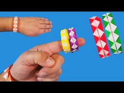 How to Make Cute Origami Bracelet