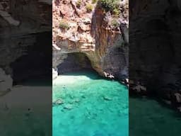 Cave Bay - Mağaralı Koy Antalya.  #travel #drone #beach #vacation #summer #holiday #trip