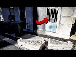 Chilling Discovery in an Abandoned Mausoleum-  Collapsed and Crushed!