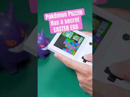A secret Easter egg in Pokémon Puzzle for the Gameboy Color!