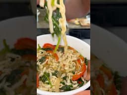 🍜Sweet potato leave ramen noodles…