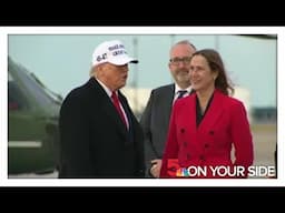 President Donald Trump arrives in Canada for G7 summit